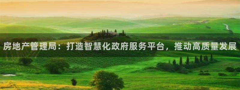 摩登7岁：房地产管理局：打造智慧化政府服务平台，推动高质量发