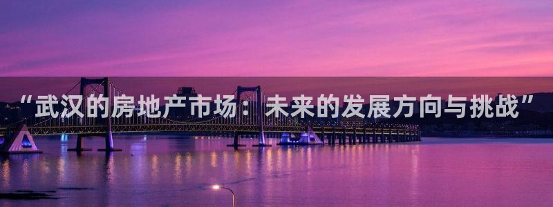 摩登7登录注册加v：“武汉的房地产市场：未来的发展方向与挑战