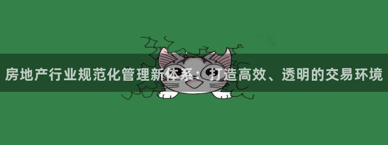 摩登7官网六柒五I38：房地产行业规范化管理新体系：打造高效