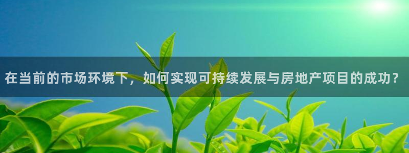 摩登3周这7O667：在当前的市场环境下，如何实现可持续发展